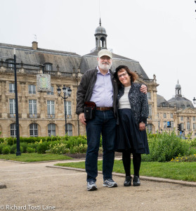 Look! It's us in Bordeaux!