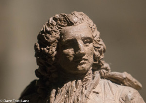 Detail of statue in Bordeaux Musee de Aquitaine