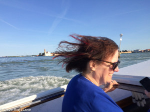 Wind in the hair on the water!