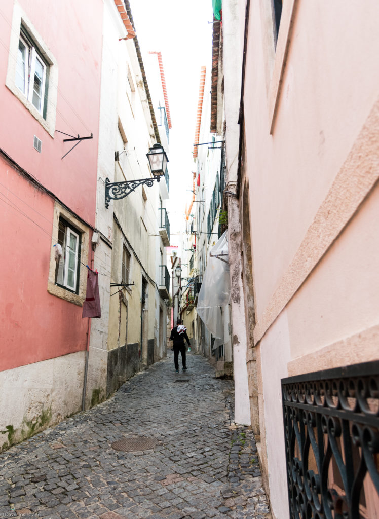 Alfama District streets